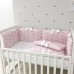 Дитяча постільна білизна в ліжечко Маленька Соня - Happy Baby рожевий (7 предметів)