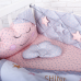 Дитяча постільна білизна в ліжечко Маленька Соня - Stich пудра (6 предметів)
