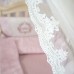 Постельное белье в кроватку Маленькая Соня - Elegance пудра (7 предметов)