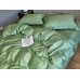 Постільна білизна Комфорт-Текстиль Turkish Fresh Green сатин двоспальний на гумці
