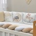 Постільна білизна в ліжечко Маленька Соня - Art Design Єнотик (6 предметів)